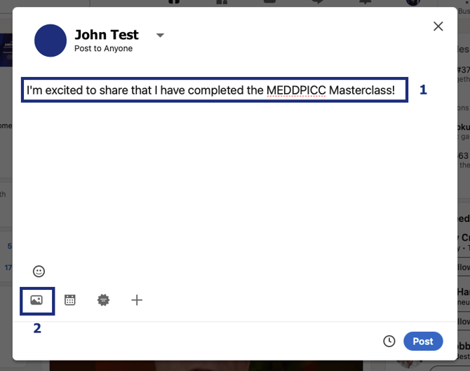 Post text for Linkedin