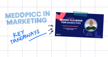 MEDDIC Playbook for Marketers