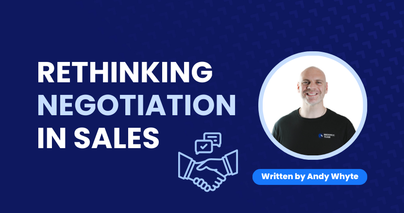 Rethinking Negotiation in Sales