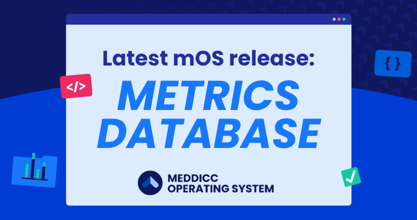 mDB: Elevate MEDDPICC with Enhanced Data Capabilities
